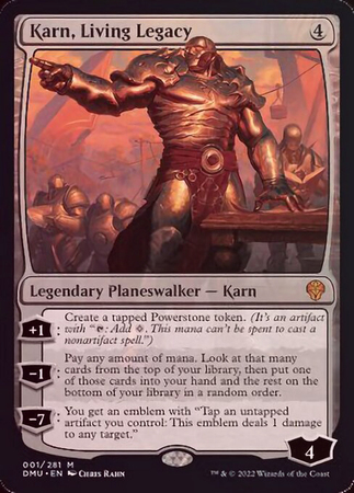 Karn, Living Legacy 001/281 - Magic | TrollAndToad