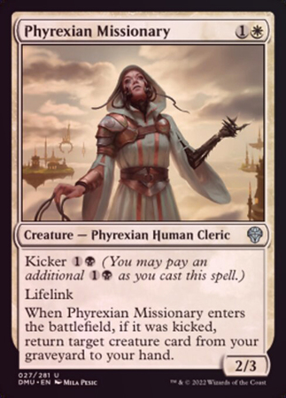 Phyrexian Missionary 027 281 Foil Phyrexian Missionary 027 281 Foil