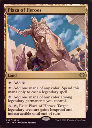 Plaza of Heroes 252 281 Foil Dominaria United Foil Singles Plaza of Heroes 252 281 Foil Dominaria United Foil Singles