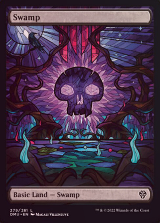 Swamp 279 281 Showcase Stained Glass Foil Swamp 279 281 Showcase Stained Glass Foil
