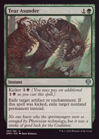 Tear Asunder 183 281 Foil Tear Asunder 183 281 Foil