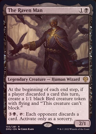 The Raven Man 103 281 Foil Dominaria United Foil Singles The Raven Man 103 281 Foil Dominaria United Foil Singles