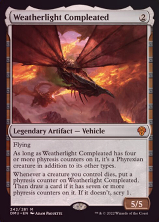 Weatherlight Compleated 242 281 Foil Dominaria United Foil Singles Weatherlight Compleated 242 281 Foil Dominaria United Foil Singles