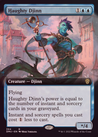 Haughty Djinn 394 Extended Art Foil Haughty Djinn 394 Extended Art Foil