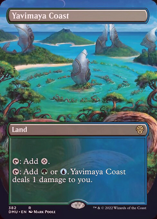 Yavimaya Coast 382 Alternate Art Borderless Foil Yavimaya Coast 382 Alternate Art Borderless Foil