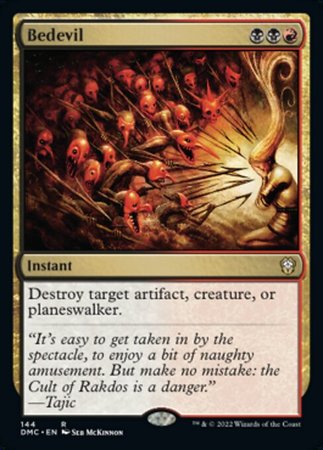 Bedevil 144 Dominaria United Commander Bedevil 144 Dominaria United Commander