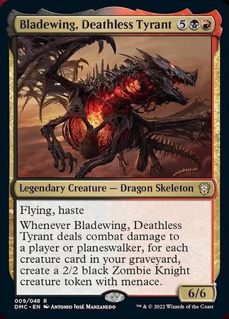 Bladewing Deathless Tyrant 009 048 Dominaria United Commander Bladewing Deathless Tyrant 009 048 Dominaria United Commander