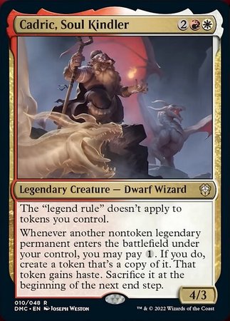 Cadric Soul Kindler 010 048 Dominaria United Commander Cadric Soul Kindler 010 048 Dominaria United Commander