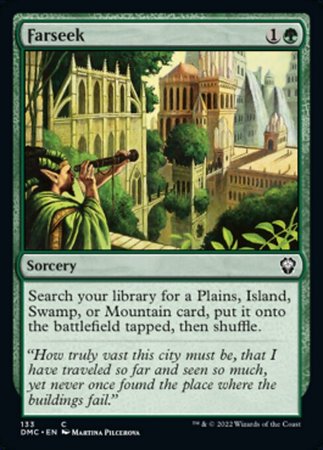 Farseek 133 Dominaria United Commander Farseek 133 Dominaria United Commander