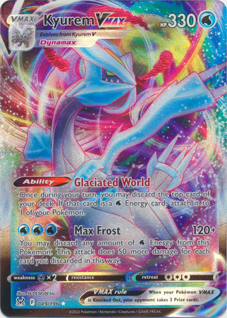 Aerodactyl-VSTAR 093/196 in Portuguese Lost Origin Pokémon TCG