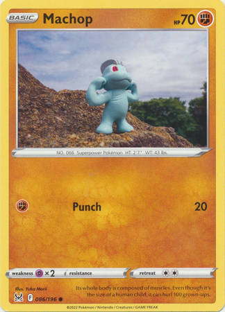 Machop 086 196 Common Sword Shield Lost Origin Singles Machop 086 196 Common Sword Shield Lost Origin Singles