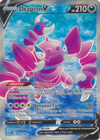 Aerodactyl V - 179/196 - Full Art Ultra Rare