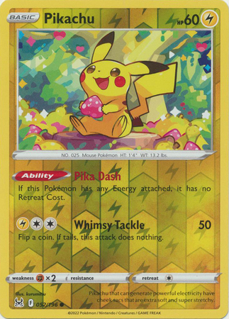 66/236 Pikachu, Common Reverse Holo Card