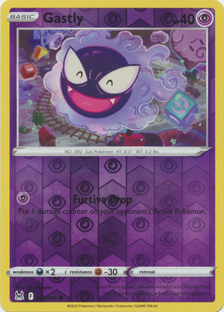 Gastly 064 196 Common Reverse Holo Gastly 064 196 Common Reverse Holo