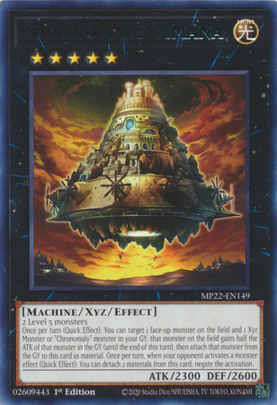 Chronomaly Vimana MP22 EN149 Rare 1st Edition 2022 Mega Tin Pharaoh s Gods 1st Edition Singles Chronomaly Vimana MP22 EN149 Rare 1st Edition 2022 Mega Tin Pharaoh s Gods 1st Edition Singles