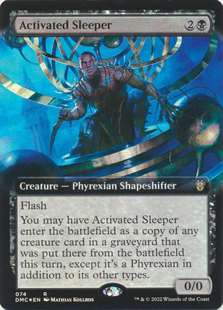 Activated Sleeper 074 Extended Art Foil Activated Sleeper 074 Extended Art Foil