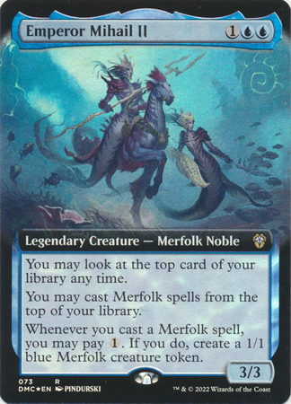 Emperor Mihail II 073 Extended Art Foil Emperor Mihail II 073 Extended Art Foil
