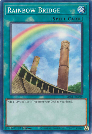 Rainbow Bridge SDCB EN019 Common 1st Edition Legend of the Crystal Beasts 1st Edition Singles Rainbow Bridge SDCB EN019 Common 1st Edition Legend of the Crystal Beasts 1st Edition Singles