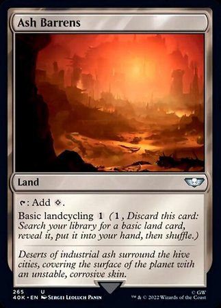 Ash Barrens 265 Ash Barrens 265