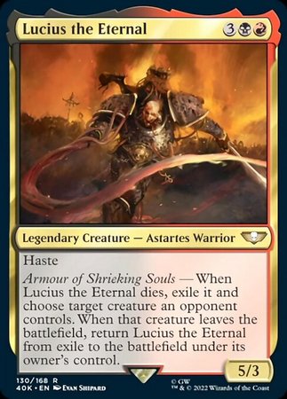 Lucius the Eternal 130 168 Lucius the Eternal 130 168