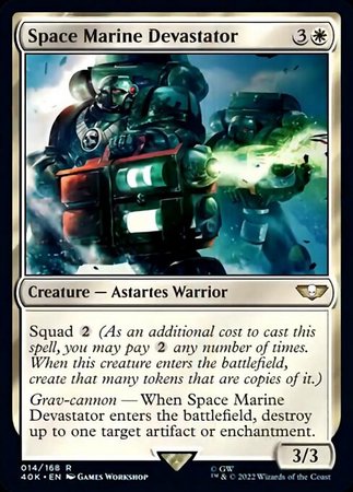 Space Marine Devastator 014 168 Space Marine Devastator 014 168