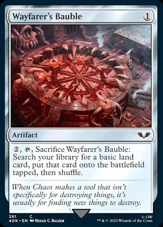 Wayfarer s Bauble 261 Universes Beyond Warhammer 40 000 Singles Wayfarer s Bauble 261 Universes Beyond Warhammer 40 000 Singles