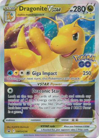 Dragonite-V-ASTRO / Dragonite-VSTAR (SWSH236/71), Busca de Cards