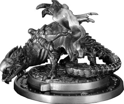 Here Be Dragons Metal Dragon Life Counter w Case Here Be Dragons Metal Dragon Life Counter w Case