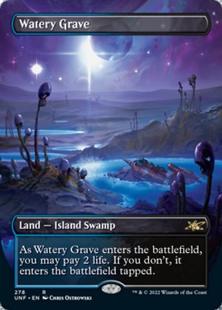 Watery Grave 278 Alternate Art Borderless Watery Grave 278 Alternate Art Borderless