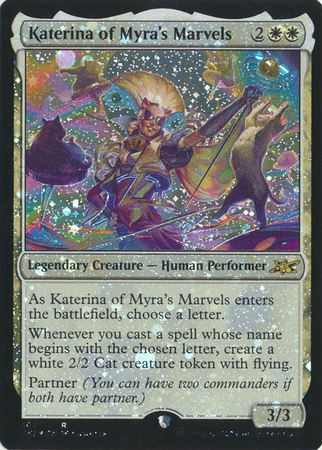 Katerina of Myra s Marvels 302 Galaxy Foil Unfinity Galaxy Foil Singles Katerina of Myra s Marvels 302 Galaxy Foil Unfinity Galaxy Foil Singles