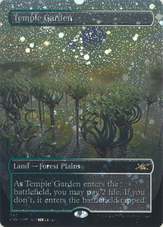 Temple Garden 532 - Alternate Art Borderless Galaxy Foil