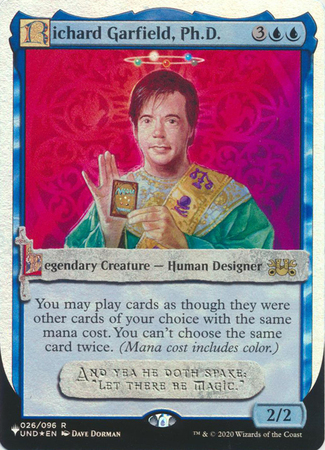 Richard Garfield, Ph.D. 026/096 - The List - Magic | TrollAndToad