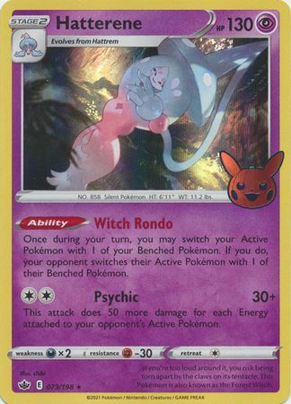 Hatterene 073 198 Holo Rare Hatterene 073 198 Holo Rare