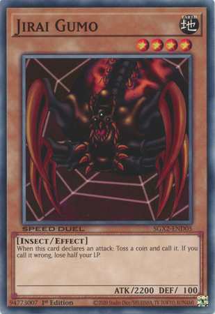 Jirai Gumo - Yugioh | TrollAndToad Jirai Gumo - Yugioh | TrollAndToad