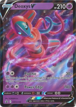 Pokemon Promo Promo Rare Holo Deoxys V SWSH266