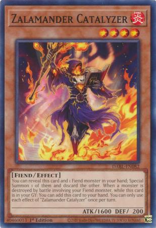 Zalamander Catalyzer DABL EN082 Common 1st Edition Darkwing Blast 1st Edition Singles Zalamander Catalyzer DABL EN082 Common 1st Edition Darkwing Blast 1st Edition Singles