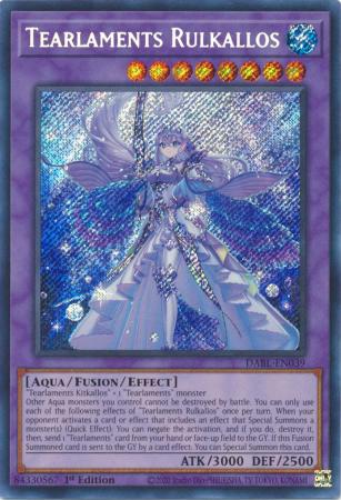 Tearlaments Rulkallos DABL EN039 Secret Rare 1st Edition Darkwing Blast 1st Edition Singles Tearlaments Rulkallos DABL EN039 Secret Rare 1st Edition Darkwing Blast 1st Edition Singles