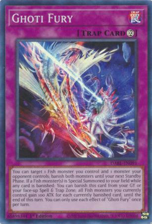 Ghoti Fury DABL EN091 Super Rare 1st Edition Darkwing Blast 1st Edition Singles Ghoti Fury DABL EN091 Super Rare 1st Edition Darkwing Blast 1st Edition Singles