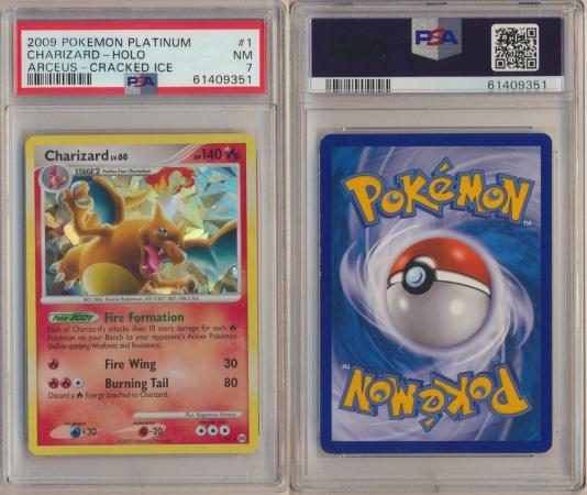 Pokemon Charizard sale 1/99 Cracked Ice Holo