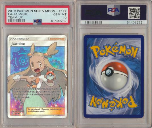 Pokemon Jasmine Full factory Art Mint Team Up 177/181