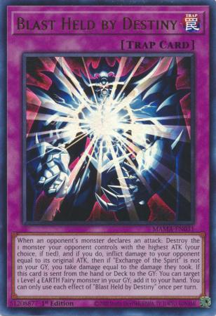 Blast Held by Destiny MAMA EN031 Ultra Rare 1st Edition Magnificent Mavens 1st Edition Singles Blast Held by Destiny MAMA EN031 Ultra Rare 1st Edition Magnificent Mavens 1st Edition Singles