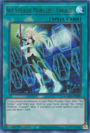 Sky Striker Mobilize Engage MAMA EN009 Ultra Rare 1st Edition Sky Striker Mobilize Engage MAMA EN009 Ultra Rare 1st Edition