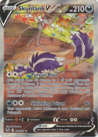 Unown V - 177/195 - Alternate Art Ultra Rare