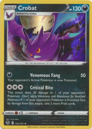 Crobat - Sword & Shield: Silver Tempest - Pokemon | TrollAndToad