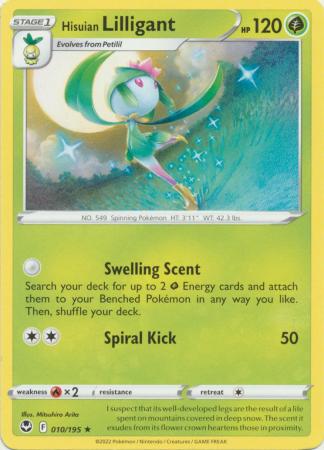 Hisuian Lilligant 010 195 Rare Hisuian Lilligant 010 195 Rare