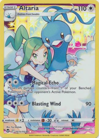 Altaria TG11 TG30 Holo Rare Altaria TG11 TG30 Holo Rare