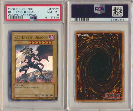 Yugioh YAP PSA 8 Red Eyes hotsell B dragon