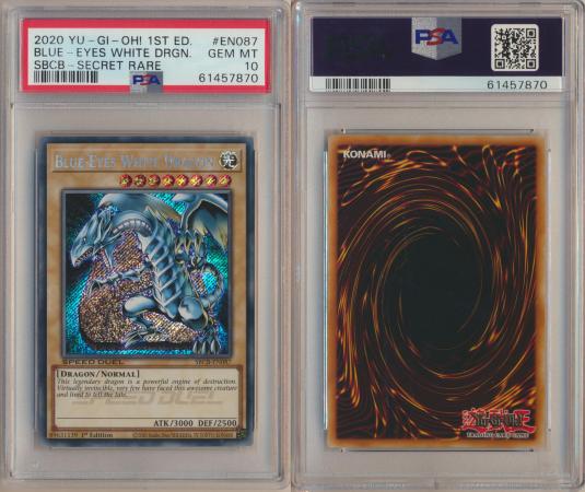 Blue-Eyes White Dragon - All Graded & Non-English | TrollAndToad