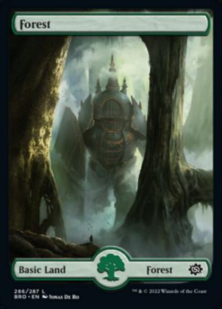 Forest 286 287 Showcase Mech Full Art The Brothers War Singles Forest 286 287 Showcase Mech Full Art The Brothers War Singles