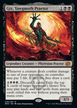 Gix Yawgmoth Praetor 95 287 Gix Yawgmoth Praetor 95 287
